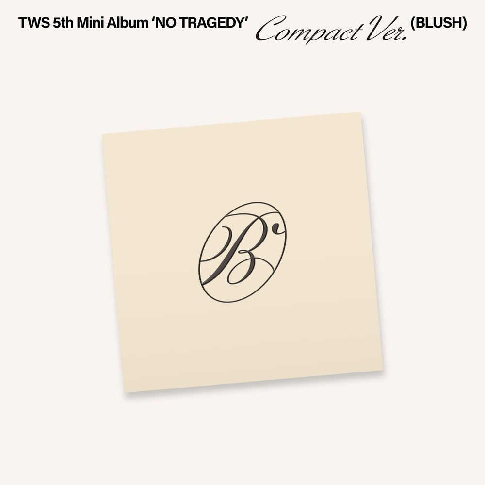 the album cover for TWS - TWS 5th Mini Album 'NO TRAGEDY' [BLUSH Compact Ver.]
