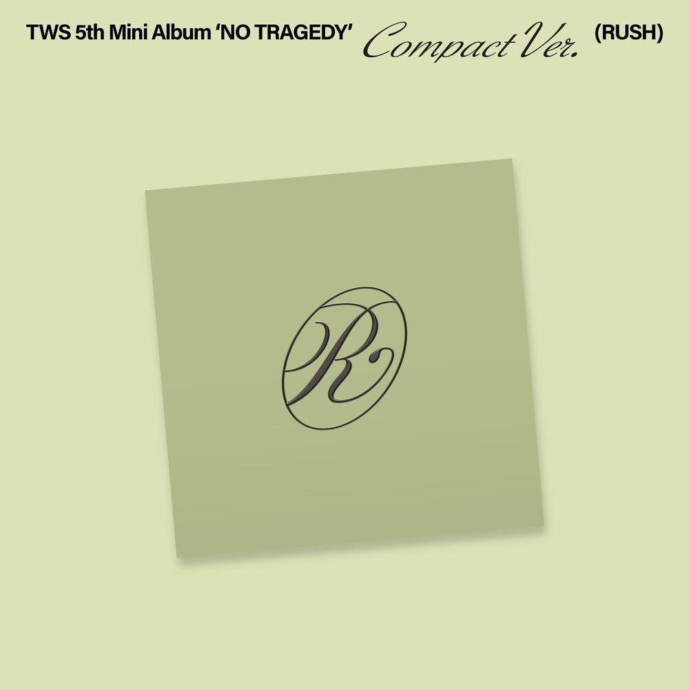 the album cover for TWS - TWS 5th Mini Album 'NO TRAGEDY' [RUSH Compact Ver.]