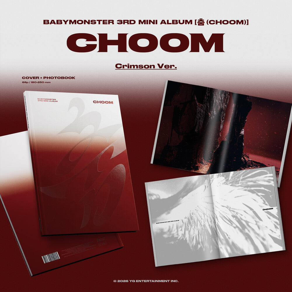 the album cover for Babymonster - Choom / Choom (Post) (Stic) (Phot)