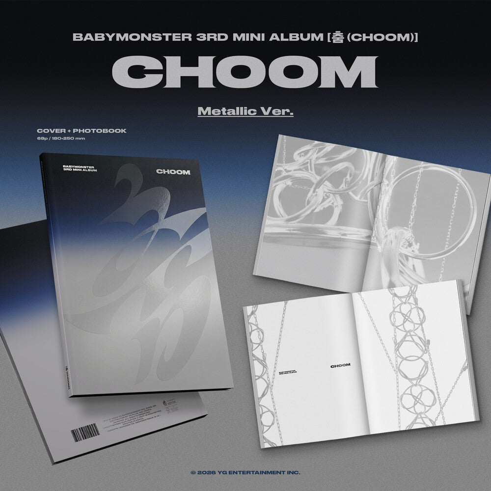 the album cover for Babymonster - Choom / Choom (Post) (Stic) (Phot)