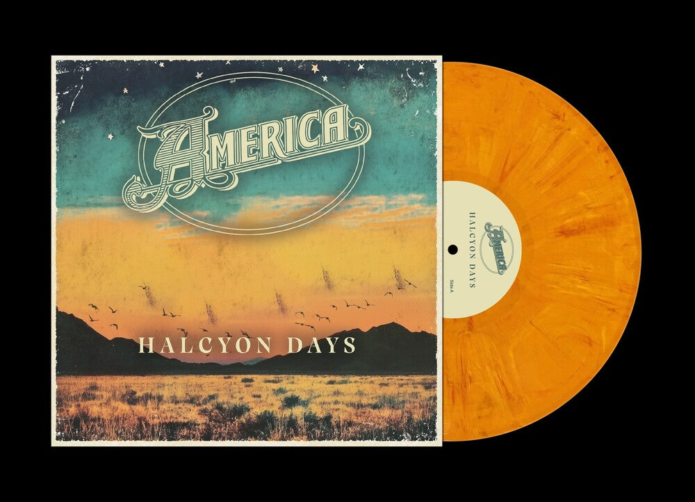 the album cover for America - Halcyon Days [Colored Vinyl] (Org)