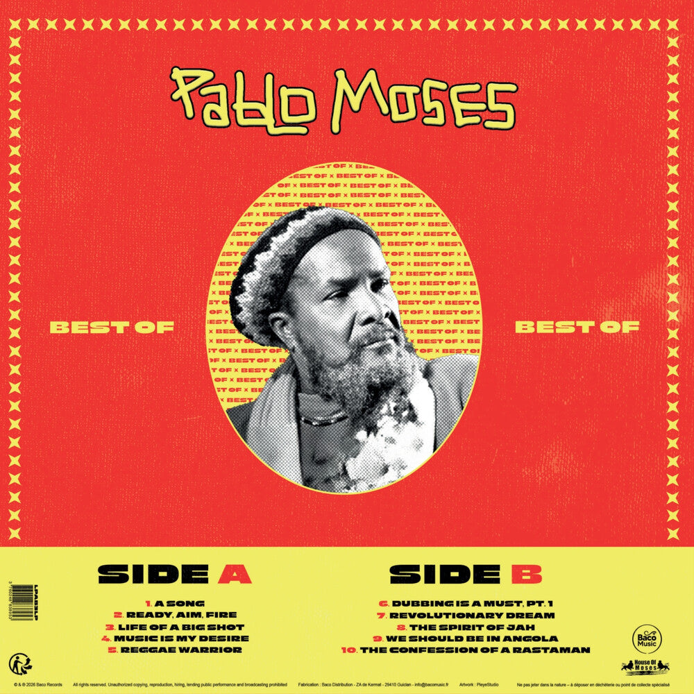the album cover for Pablo Moses - Best Of