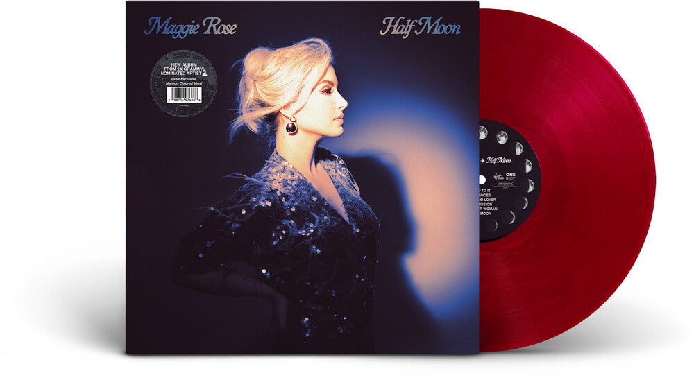 the album cover for Maggie Rose - Half Moon [Indie Exclusive 180g Maroon]
