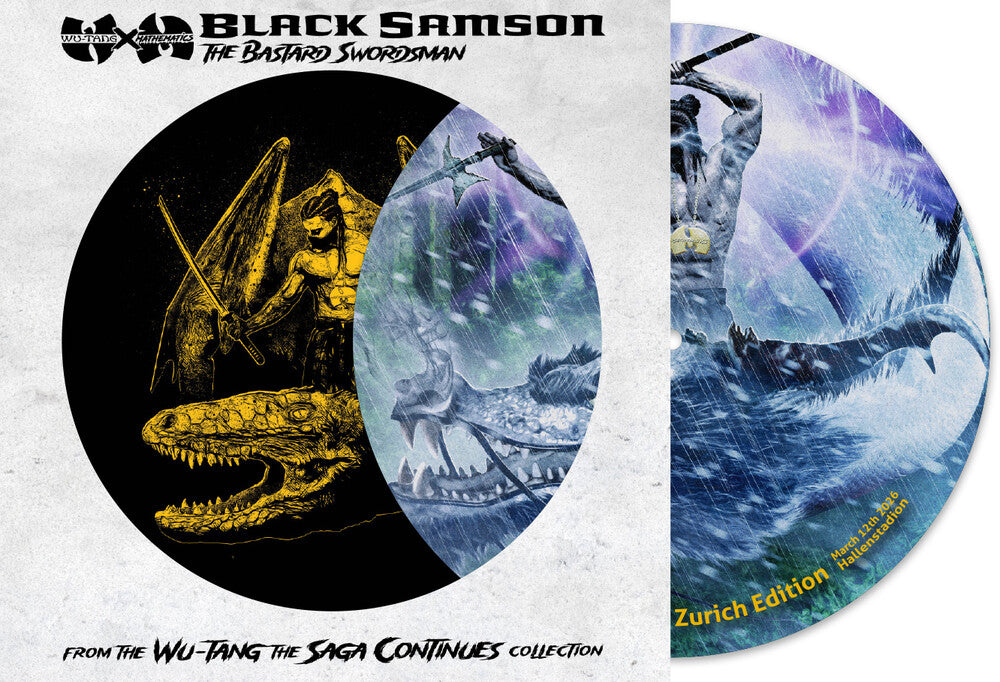 the album cover for Wu-Tang Clan & Dj Mathematics - Black Samson The Bastard Swordsman - Zurich (Pict)