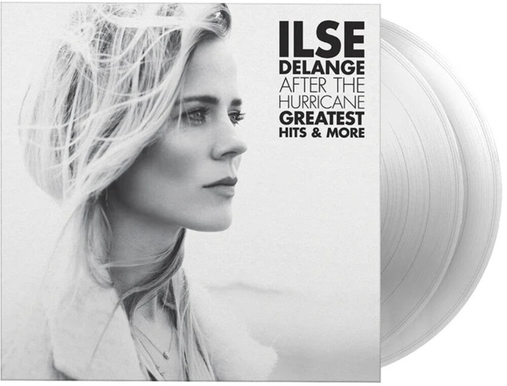 the album cover for Ilse Delange - After The Hurricane: Greatest Hits & More [Clear Vinyl]