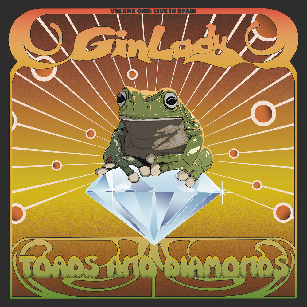 the album cover for Gin Lady - Toads & Diamonds Volume One: Live In Spain