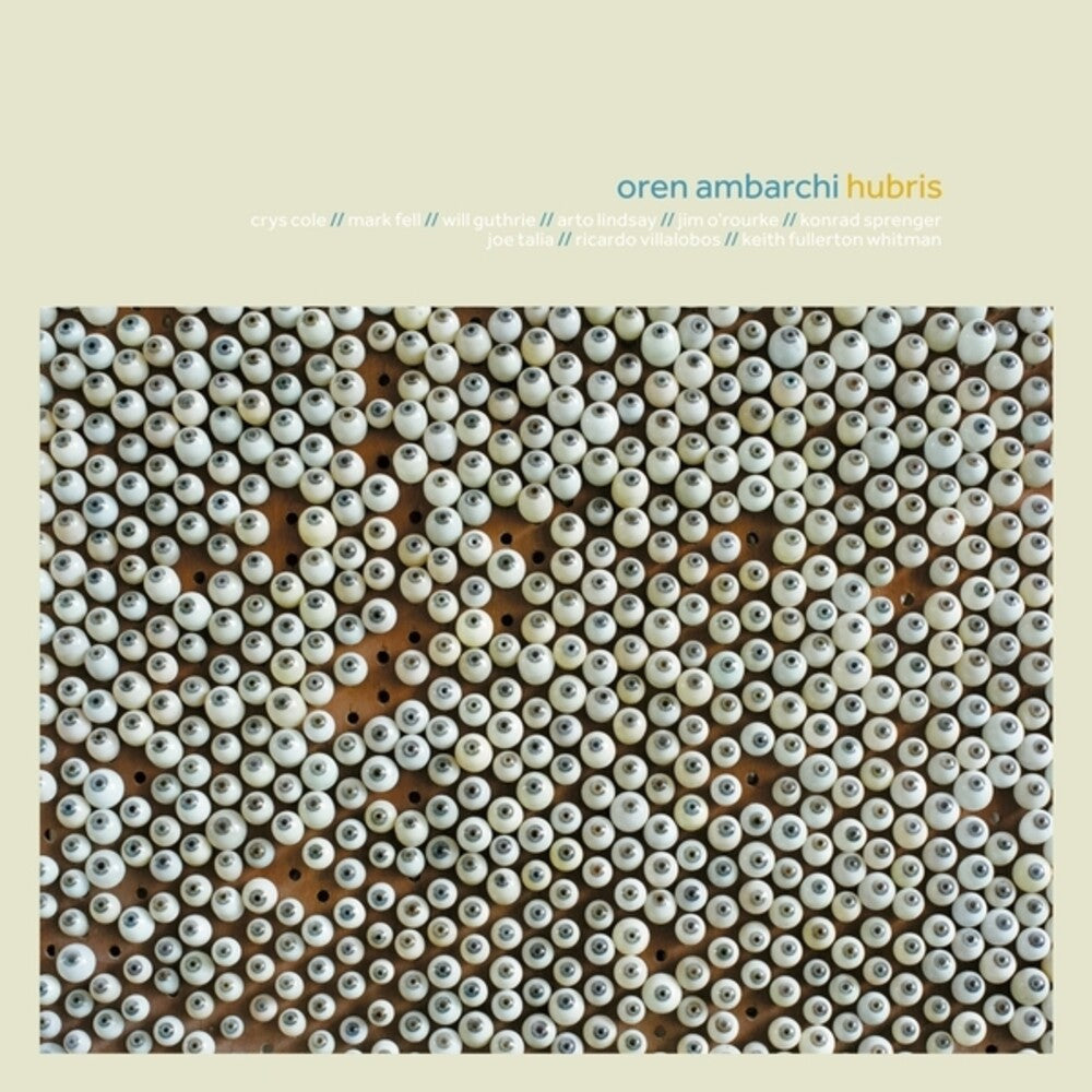 the album cover for Oren Ambarchi - Hubris (10th Anniversary Remaster) (Aniv) [Remastered]