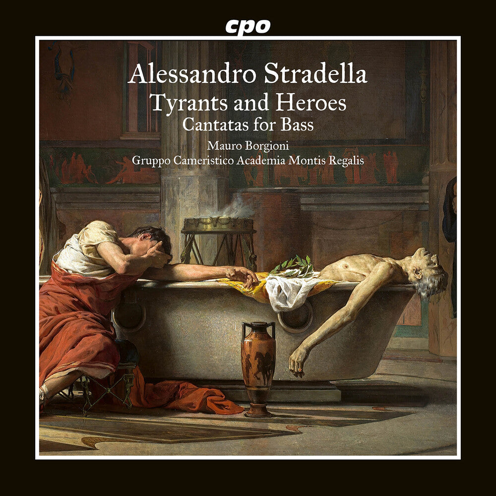 the album cover for Mauro Borgioni - Bass Cantatas & Arias