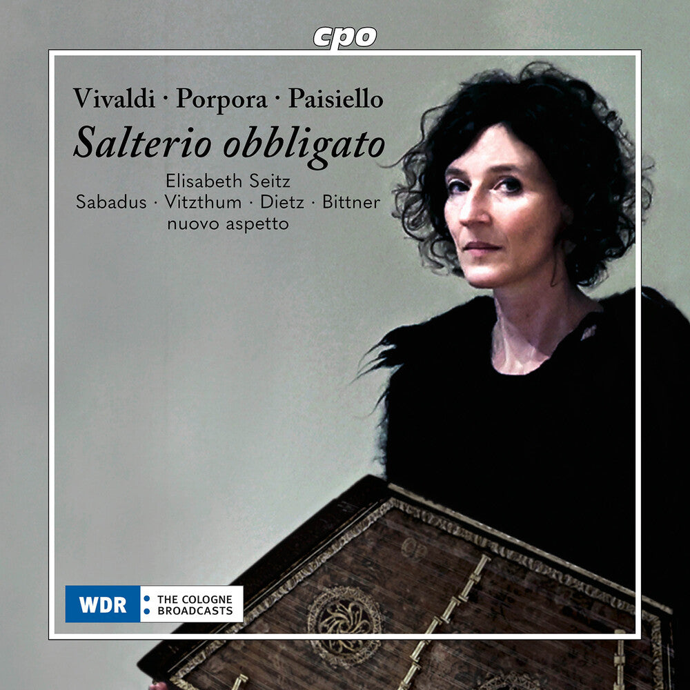 the album cover for Elisabeth Seitz - Salterio - Mania