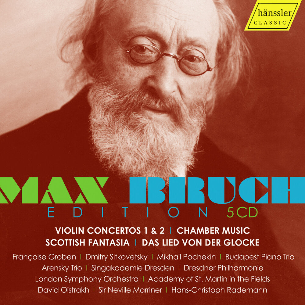 the album cover for David Oistrakh - Max Bruch - Edition