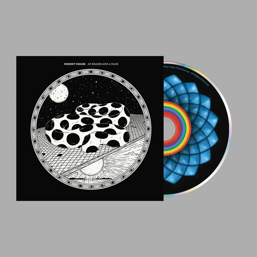 the album cover for Modest Mouse - An Eraser & A Maze [6-Panel Wallet with 8-Panel Poster Booklet]