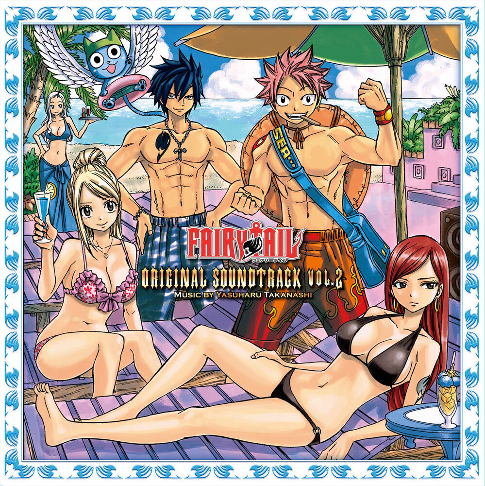 the album cover for Fairy Tail Vol.2 - O.S.T. (Blue) (Colv) (Aniv) - Fairy Tail Vol.2 - O.S.T. (Blue) [Colored Vinyl] (Aniv)
