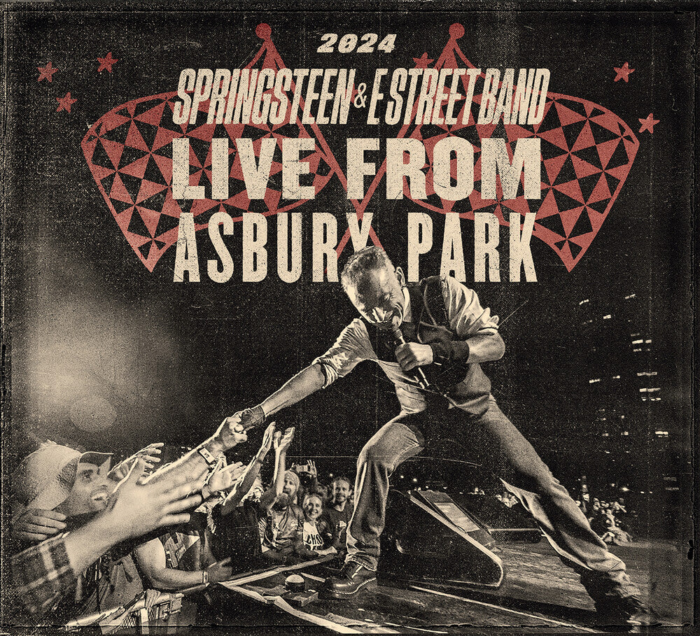 the album cover for Bruce Springsteen  & The E Street Band - Live From Asbury Park 2024