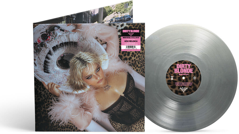 the album cover for Bebe Rexha - Dirty Blonde [Indie Exclusive Platinum Color]