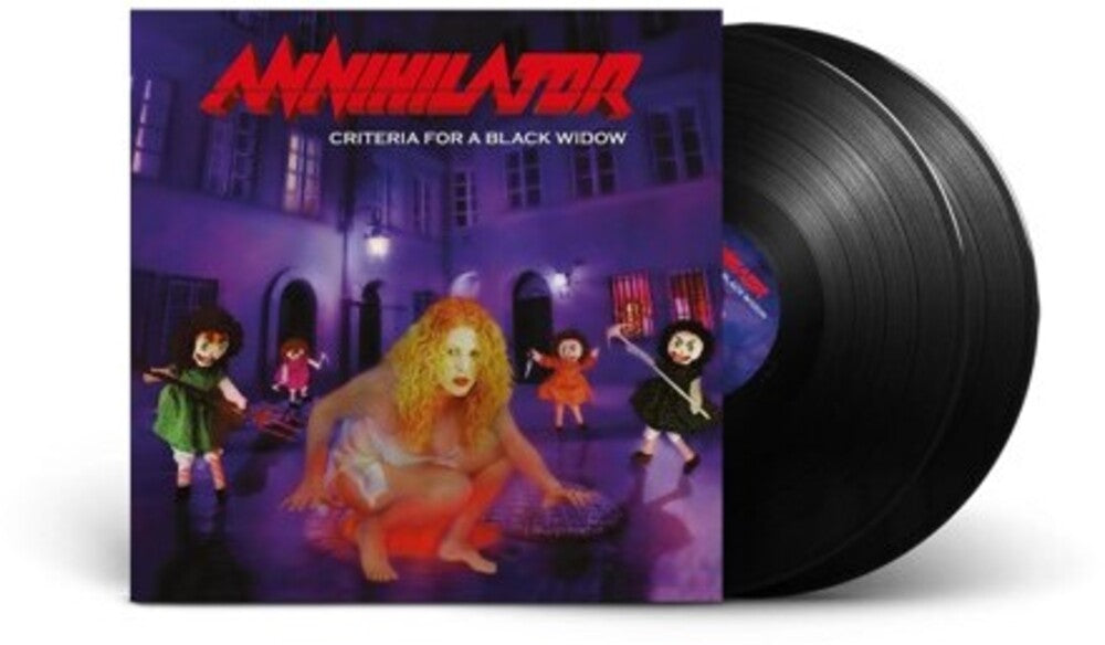the album cover for Annihilator - Criteria For A Black Widow (Blk) (Uk)