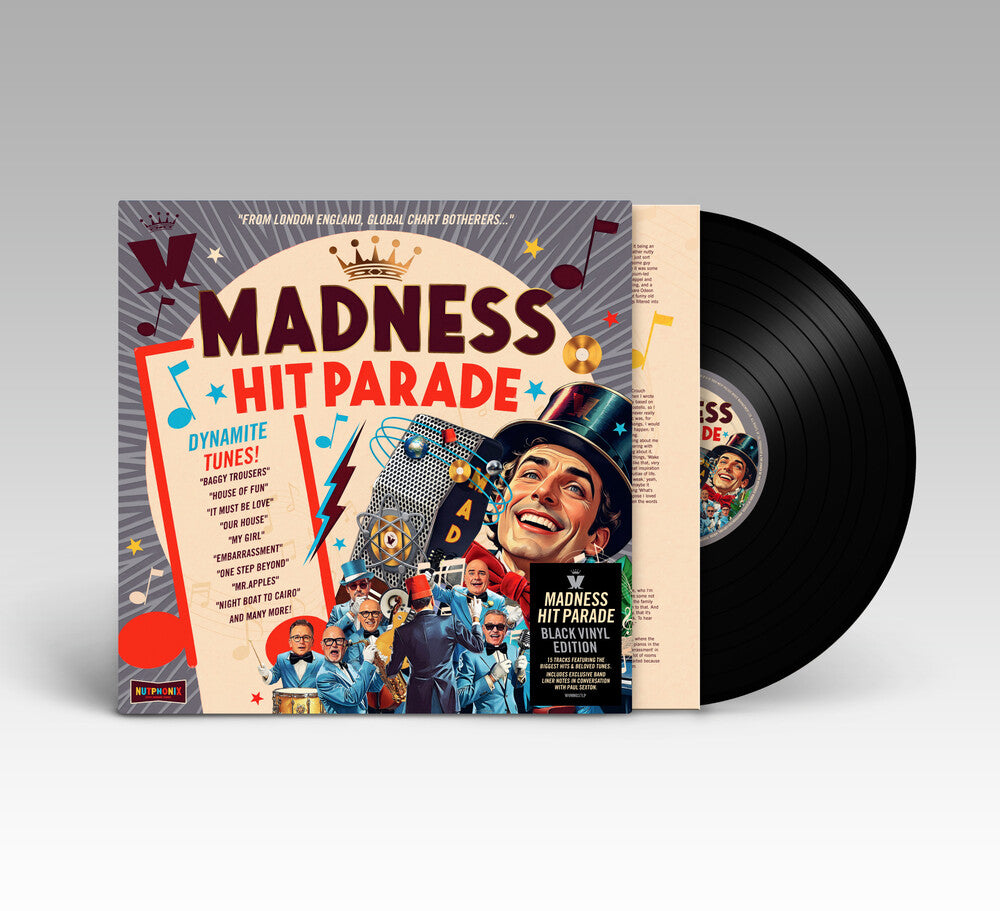 the album cover for Madness - Hit Parade (Uk)