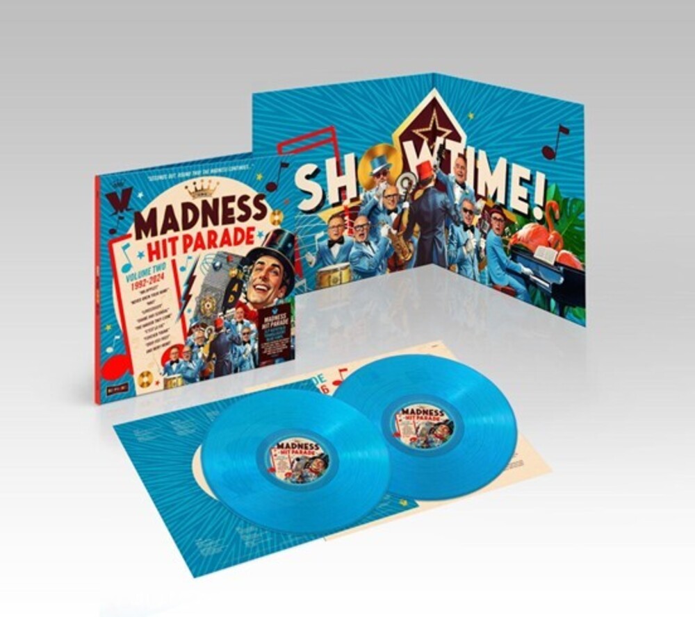 the album cover for Madness - Hit Parade Volume 2: 1992-2024 [Translucent Blue]