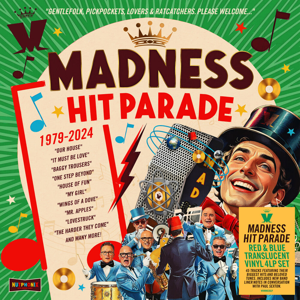 the album cover for Madness - Hit Parade - Boxset (Uk)