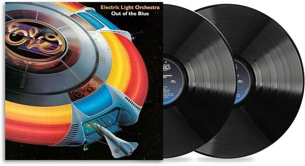 the album cover for Electric Light Orchestra - Out of the Blue [Black]