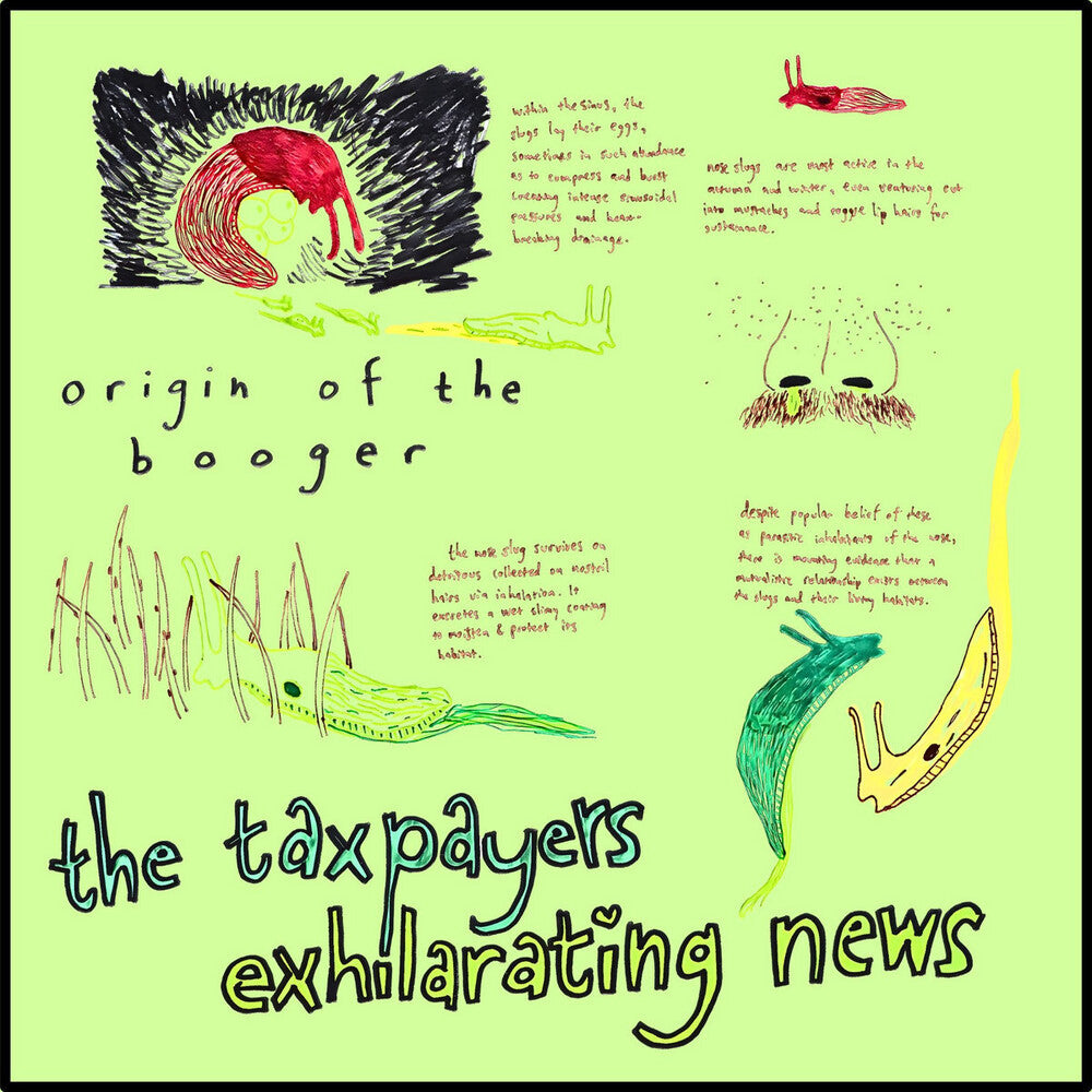 the album cover for Taxpayers - Exhilarating News