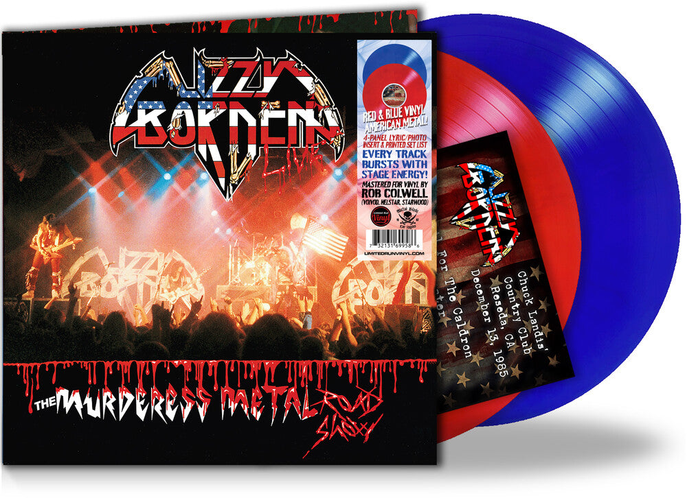the album cover for Lizzy Borden - Murderess Metal Road Show: 40th Anniversary [Indie Exclusive]