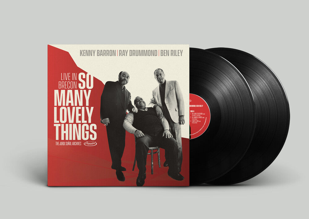 the album cover for Kenny Barron  / Drummond,Ray / Riley,Ben - So Many Lovely Things: Live In Brecon [Deluxe] [Limited Edition]