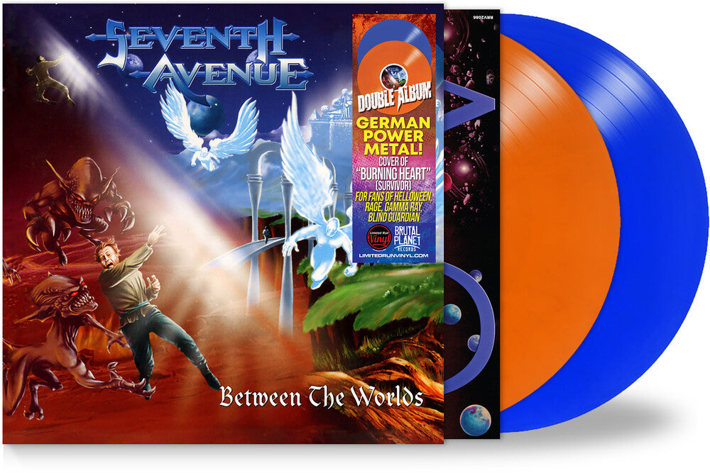 the album cover for Seventh Avenue - Between The Worlds [Colored Vinyl] [Limited Edition]