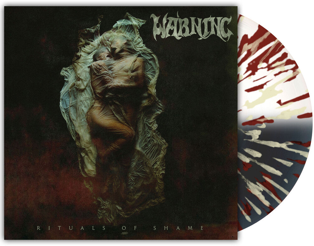 the album cover for Warning - Rituals of Shame [Indie Exclusive Custom Half and Half with Splatter]