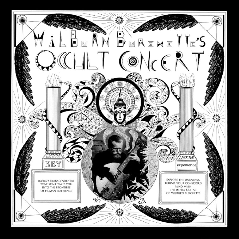 the album cover for Master Burchette  Wilburn - Occult Concert - White [Colored Vinyl] (Wht)