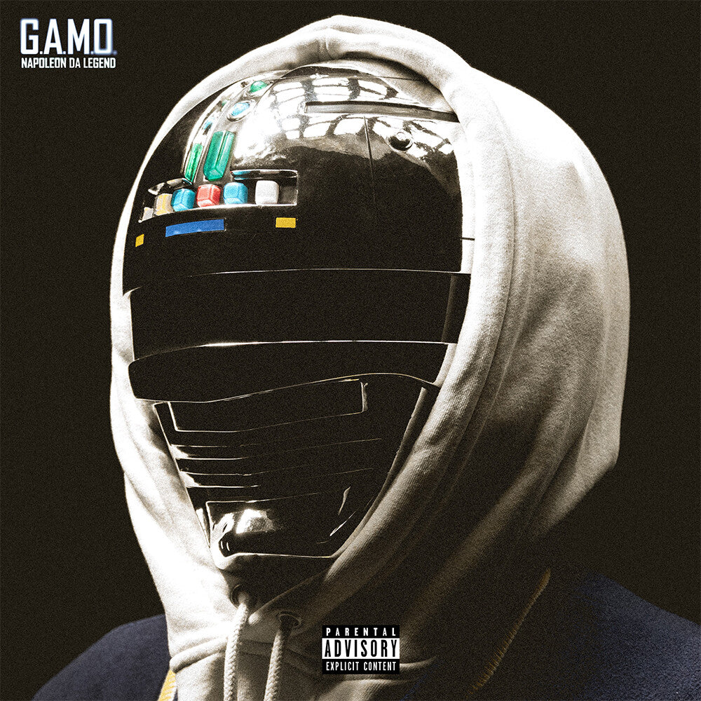 the album cover for Napoleon Da Legend - G.A.M.O. [Colored Vinyl] (Slv)