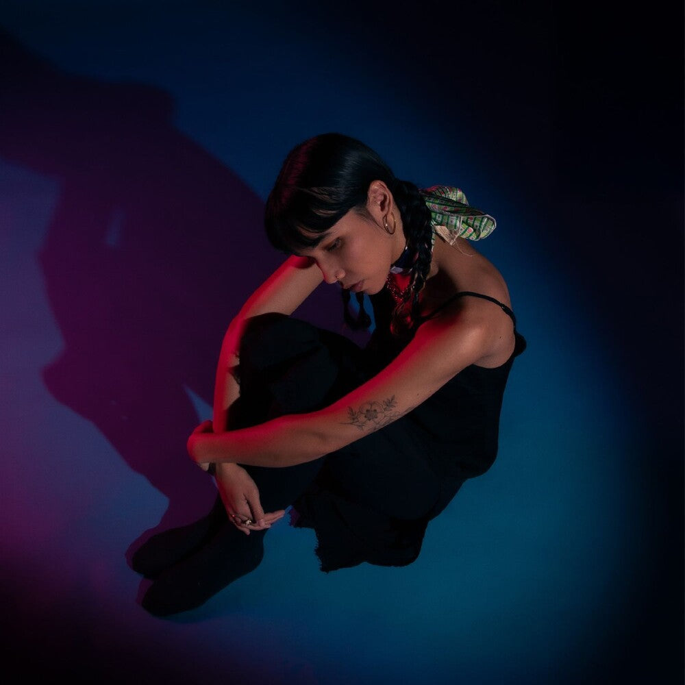 the album cover for Kalia Vandever - Mana - Pink Peach [Colored Vinyl] (Pech)