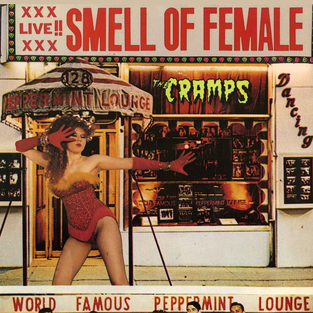 the album cover for Cramps - Smell Of Female - Red Vinyl [Colored Vinyl] (Red) (Uk)