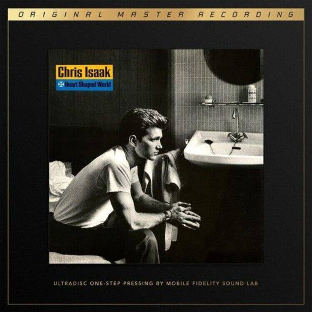 the album cover for Chris Isaak - Heart Shaped World