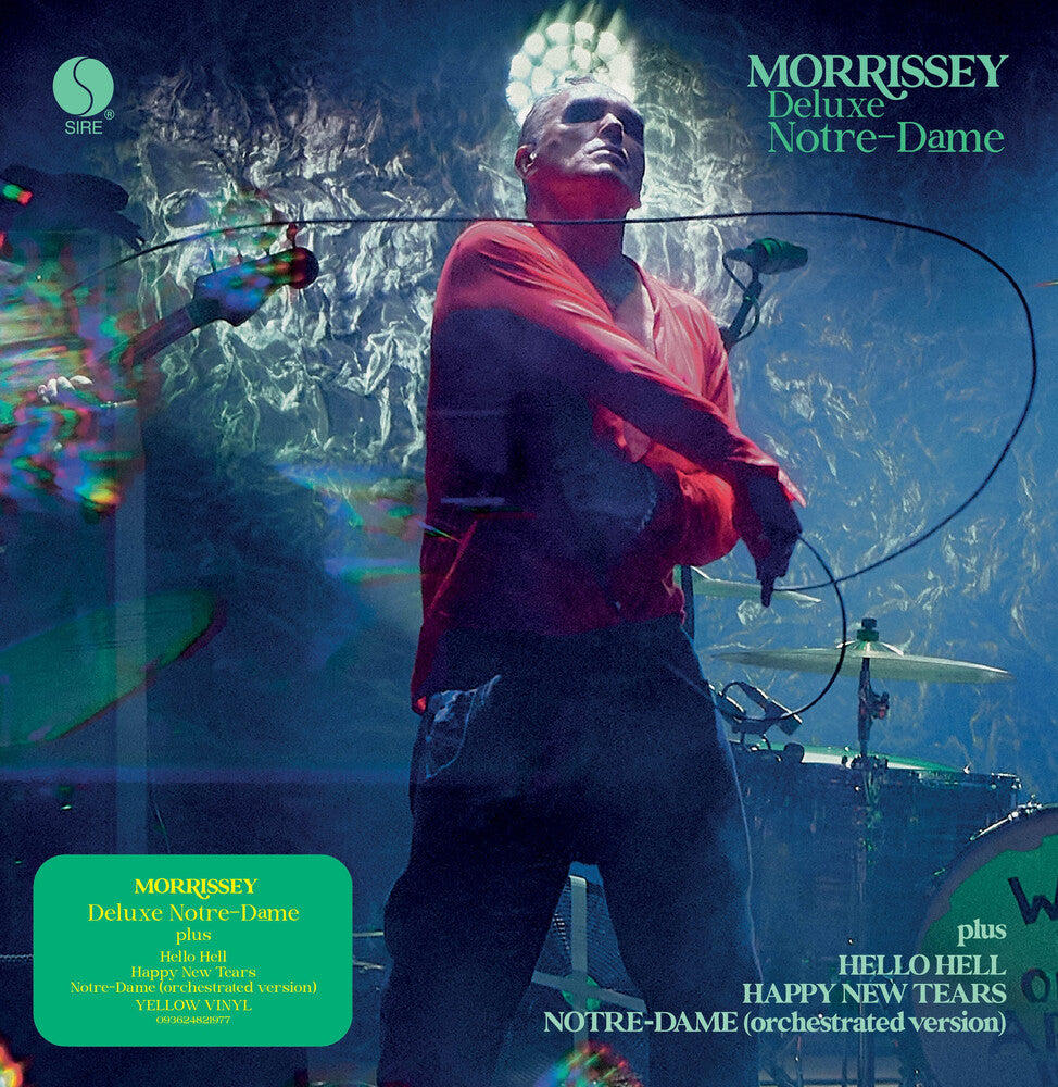 the album cover for Morrissey - Deluxe Notre-Dame EP [Yellow]