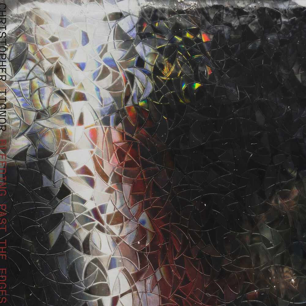 the album cover for Christopher Tignor - Bleeding Past The Edges