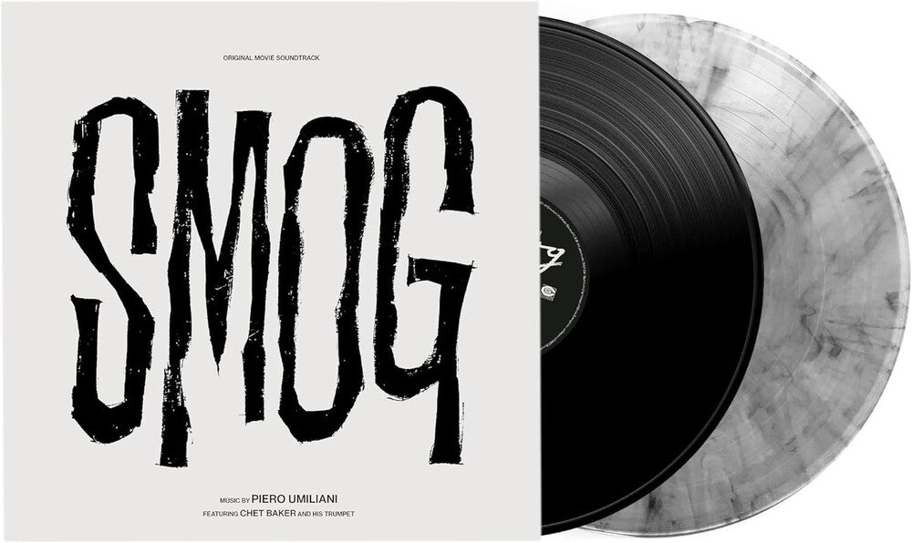 the album cover for Piero Umiliani  / Baker,Chet (Ita) - Smog - O.S.T. (Ita)