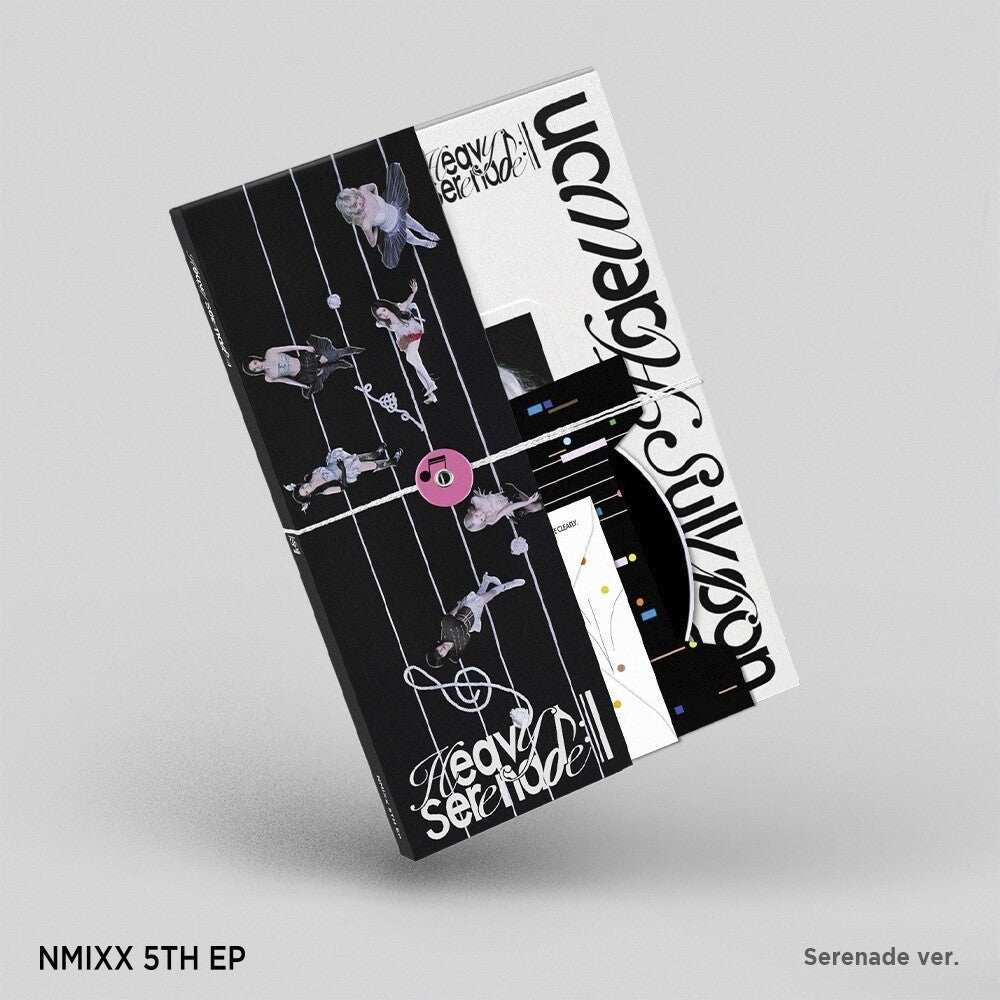 the album cover for NMIXX - Heavy Serenade [Serenade ver.]