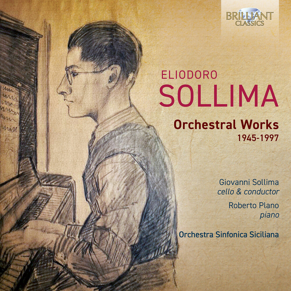 the album cover for Giovanni Sollima - Sollima: Orchestral Works (1945-1997)