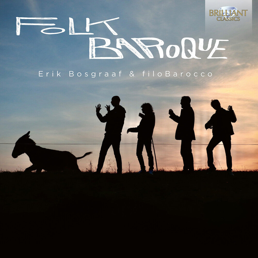 the album cover for Erik Bosgraaf - Folk Baroque - Speculative Music From 18th Century