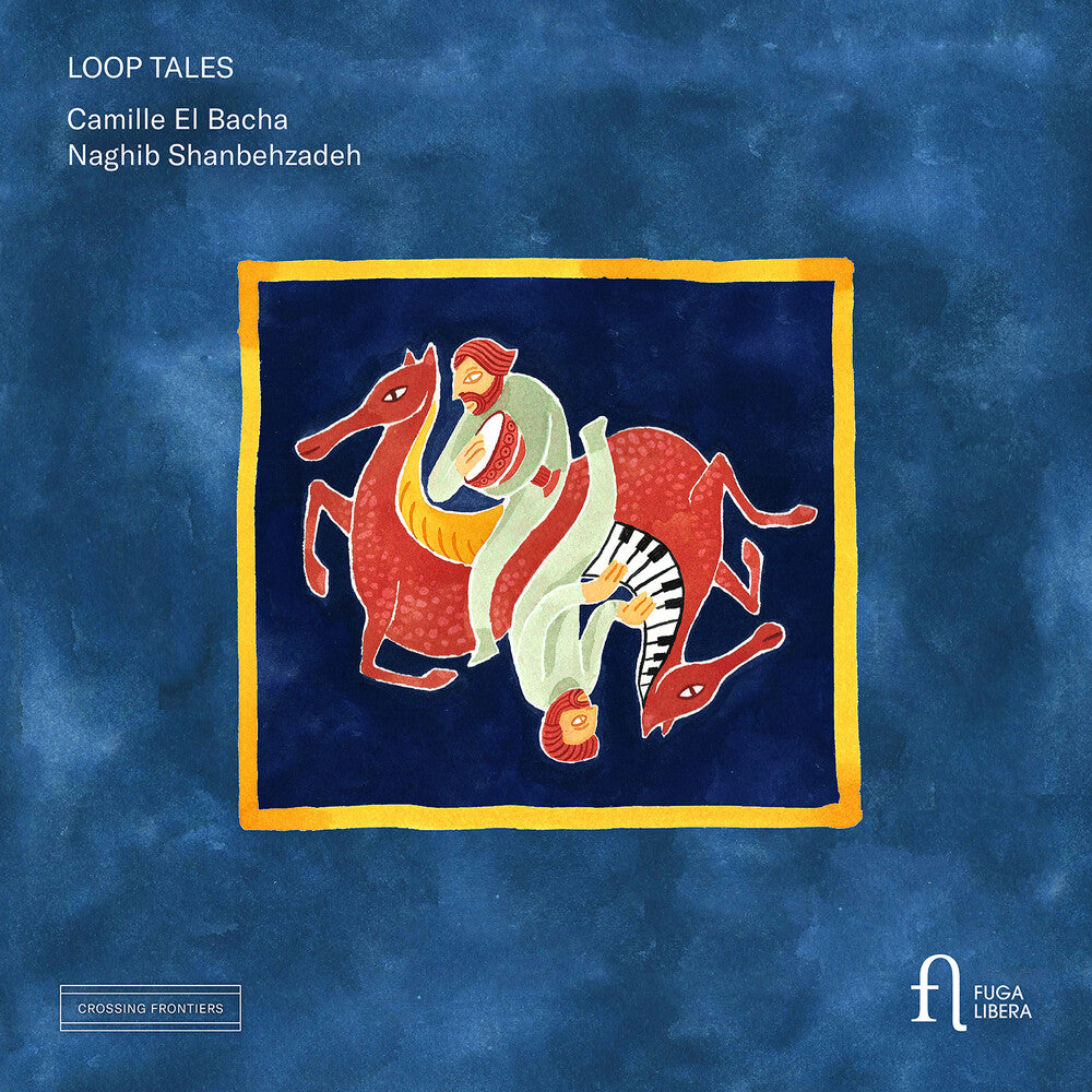 the album cover for Camille El Bacha - Loop Tales