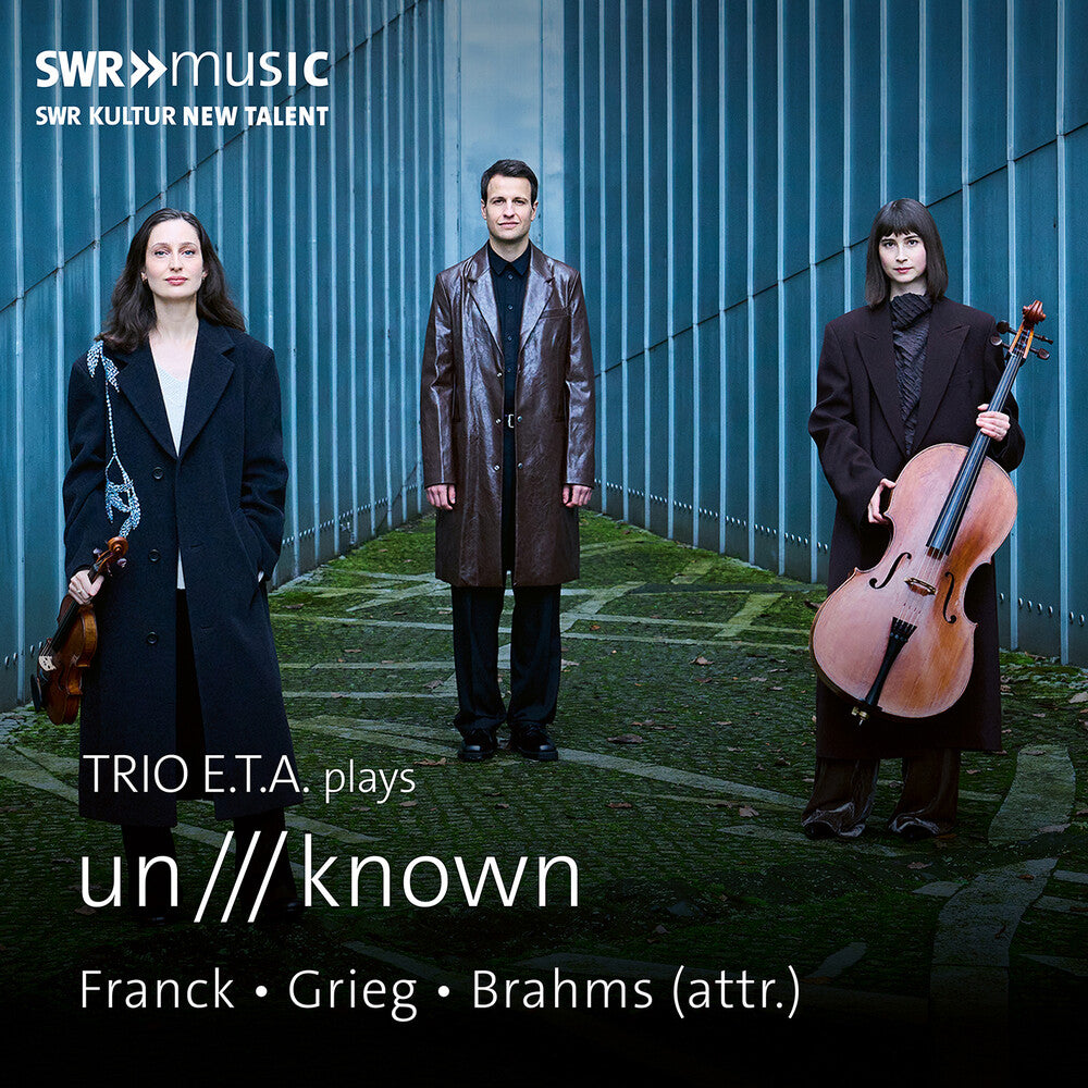 the album cover for Elene Meipariani - Trio E.T.A. Plays Un Known