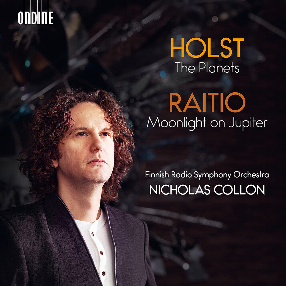 the album cover for Finnish Radio Symphony Orchestra - Gustav Holst: Planets Vaino Raitio: Moonlight On