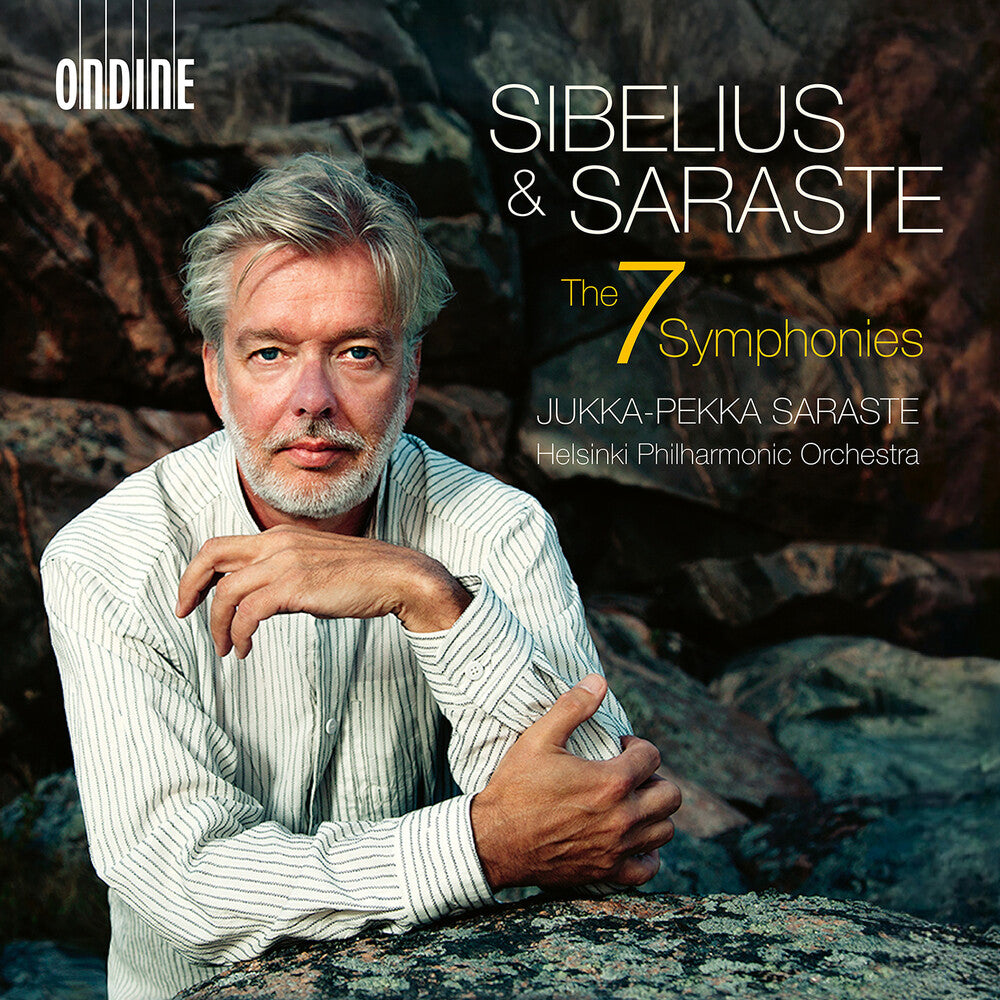 the album cover for Helsinki Philharmonic Orchestra - Sibelius & Saraste: 7 Syms