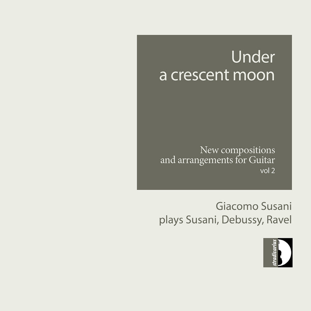the album cover for Giacomo Susani - Under A Crescent Moon - Giacomo Susani