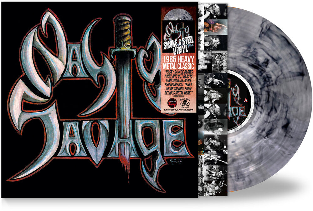 the album cover for Nasty Savage - Nasty Savage [Colored Vinyl] [Limited Edition] [Remastered]