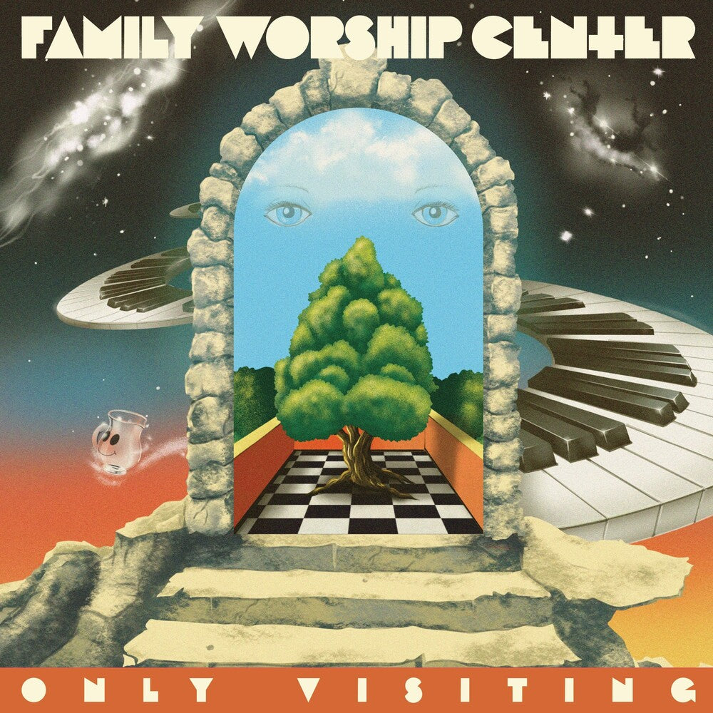 the album cover for Family Worship Center - Only Visiting