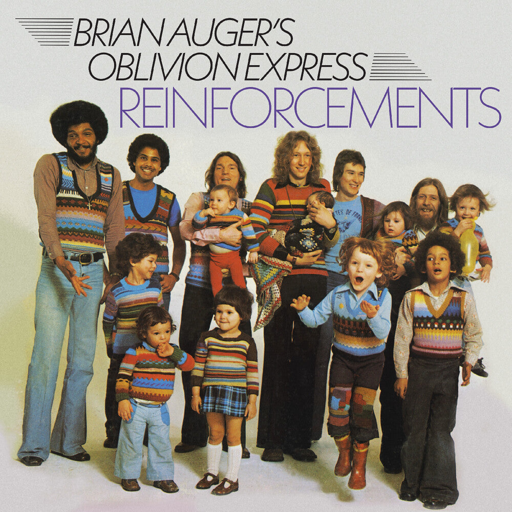 the album cover for Brian Auger's Oblivion Express - Reinforcements