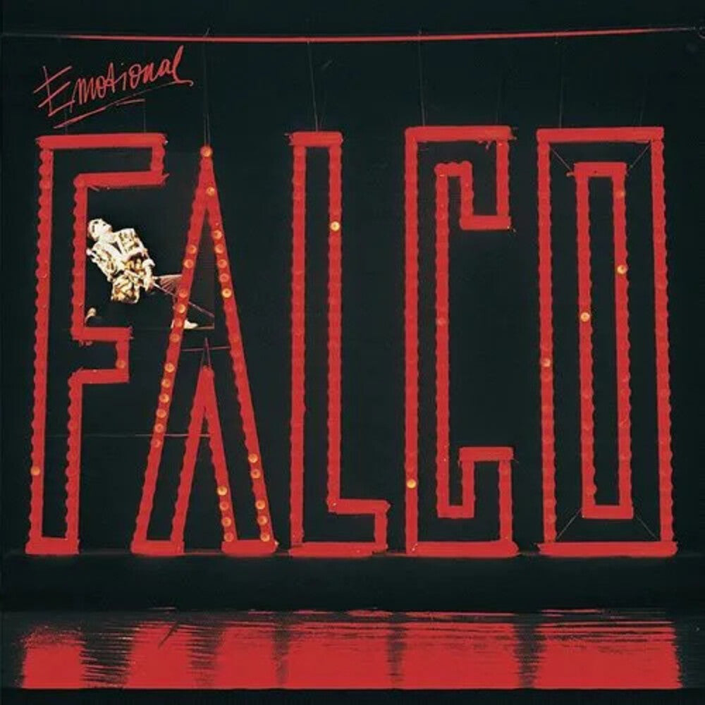the album cover for Falco - Emotional (Live) [Colored Vinyl] (Gol) [Limited Edition] [Indie Exclusive] (Can)