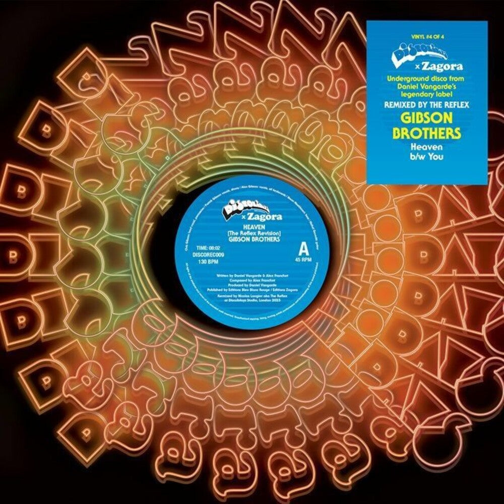the album cover for Gibson Brothers - Heaven / You (The Reflex Revisions) (Gate) [180 Gram]