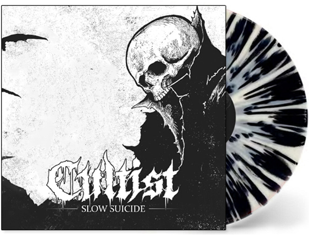 the album cover for Cultist - Slow Suicide (Blk) [Colored Vinyl] [Limited Edition] (Wht) [Download Included]